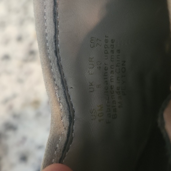 Gray Carlos Santana Suede Open Toe Heeled Ankle Boots/Wedge - Picture 8 of 11